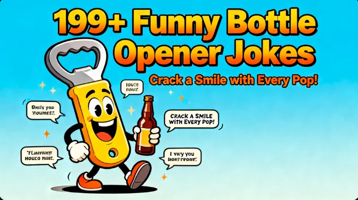 199+ Funny Bottle Opener Jokes