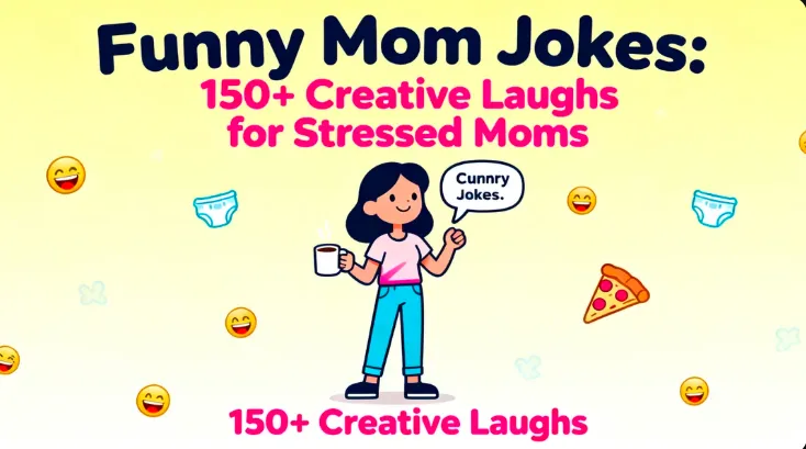 Funny Mom Jokes: 150+ Creative Laughs for Stressed Moms