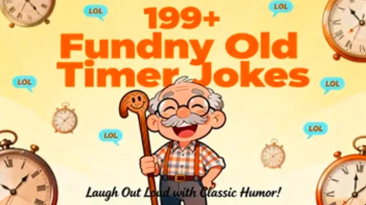 199+ Funny Old Timer Jokes