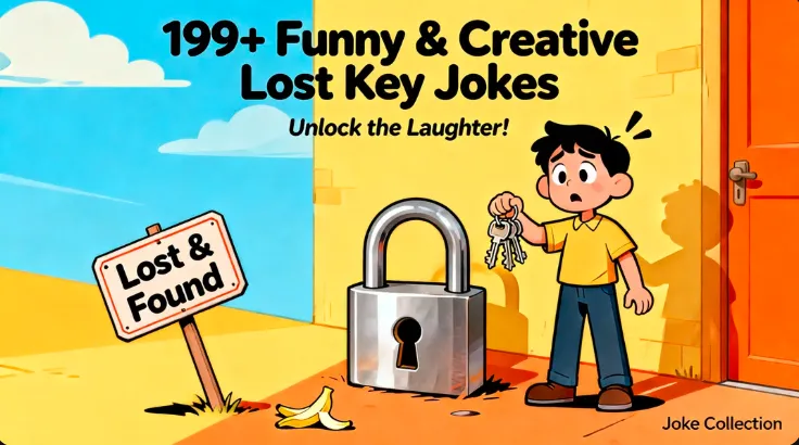199+ Funny & Creative Lost Key Jokes