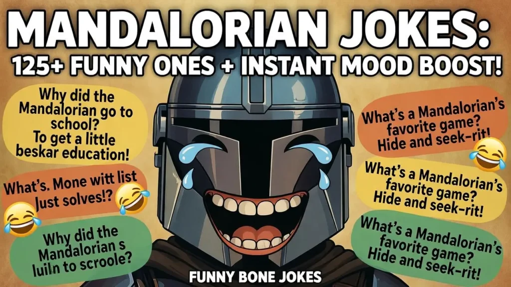 Mandalorian Jokes 125+ Funny Ones + Instant Mood Boost!